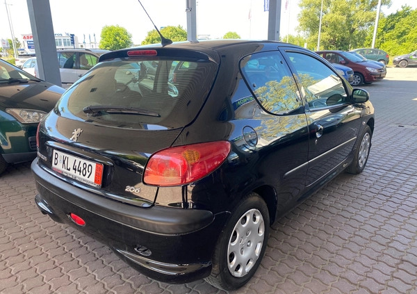 Peugeot 206 cena 7999 przebieg: 199500, rok produkcji 2008 z Grodzisk Wielkopolski małe 301